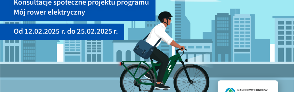Dopłaty do rowerów elektrycznych NFOŚiGW