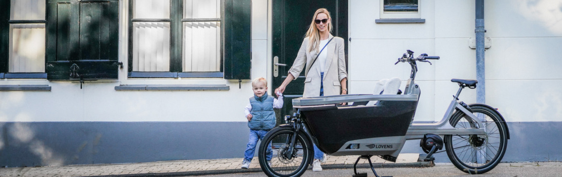 Lovens cargo bike fotelik